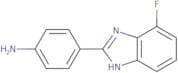 4-(4-Fluoro-1H-1,3-benzodiazol-2-yl)aniline