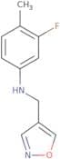 3-Fluoro-4-methyl-N-(1,2-oxazol-4-ylmethyl)aniline