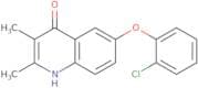 6-(2-Chlorophenoxy)-2,3-dimethyl-1,4-dihydroquinolin-4-one