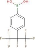 [4-(Heptafluoropropan-2-yl)phenyl]boronic acid