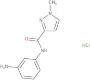 N-(3-Aminophenyl)-1-methyl-1H-pyrazole-3-carboxamide hydrochloride