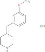 4-[(3-Methoxyphenyl)methylidene]piperidine hydrochloride
