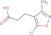 3-(5-Chloro-3-methyl-1,2-oxazol-4-yl)propanoic acid