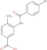 3-(4-Bromobenzamido)-4-methylbenzoic acid