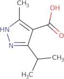 3-Methyl-5-(propan-2-yl)-1H-pyrazole-4-carboxylic acid