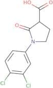 1-(3,4-Dichlorophenyl)-2-oxopyrrolidine-3-carboxylic acid