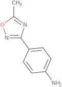 4-(5-Methyl-1,2,4-oxadiazol-3-yl)aniline