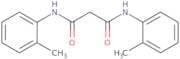 N,N'-Bis(2-methylphenyl)propanediamide