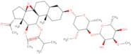 3-O-beta-Allopyranosyl-(1->4)-beta-oleandropyranosyl-11-O-isobutyryl-12-O-acetyltenacigenin B