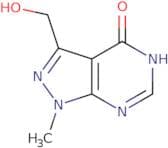 3-(Hydroxymethyl)-1-methyl-1H,4H,5H-pyrazolo[3,4-d]pyrimidin-4-one