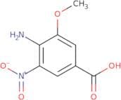 4-Amino-3-methoxy-5-nitrobenzoic acid
