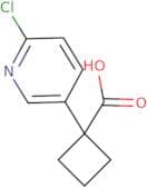 1-(6-chloropyridin-3-yl)cyclobutanecarboxylic acid