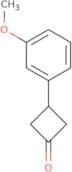 3-(3-Methoxyphenyl)cyclobutan-1-one