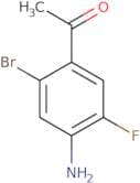 1-(4-Amino-2-bromo-5-fluorophenyl)ethanone