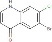 6-Bromo-7-chloroquinolin-4-ol