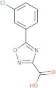 5-(3-Chlorophenyl)-1,2,4-oxadiazole-3-carboxylic acid