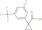 1-[3-Fluoro-5-(trifluoromethyl)phenyl]cyclopropane-1-carboxylic acid