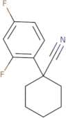 1-(2,4-Difluorophenyl)cyclohexane-1-carbonitrile