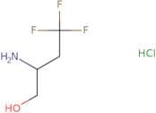 2-Amino-4,4,4-trifluorobutan-1-ol hydrochloride
