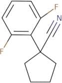 1-(2,6-Difluorophenyl)cyclopentane-1-carbonitrile