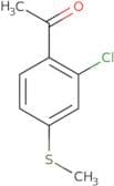1-[2-Chloro-4-(methylsulfanyl)phenyl]ethan-1-one