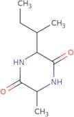 (3S,6S)-3-[(2S)-Butan-2-yl]-6-methylpiperazine-2,5-dione