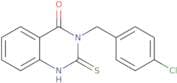 3-[(4-Chlorophenyl)methyl]-2-sulfanyl-3,4-dihydroquinazolin-4-one