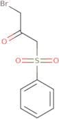1-(Benzenesulfonyl)-3-bromopropan-2-one