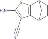4-Amino-3-thiatricyclo[5.2.1.0,2,6]deca-2(6),4-diene-5-carbonitrile
