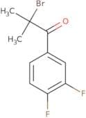 2-Bromo-1-(3,4-difluorophenyl)-2-methylpropan-1-one