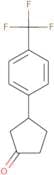 3-[4-(Trifluoromethyl)phenyl]cyclopentan-1-one
