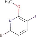 6-Bromo-3-iodo-2-methoxypyridine