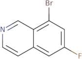 8-Bromo-6-fluoroisoquinoline