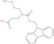 3-{[(9H-Fluoren-9-ylmethoxy)carbonyl](2-methoxyethyl)amino}propanoic acid