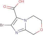 2-Bromo-5H,6H,8H-imidazo[2,1-c][1,4]oxazine-3-carboxylic acid