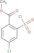 methyl 4-chloro-2-(chlorosulfonyl)benzoate