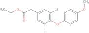 3,5-Diiodo-4’-o-methyl thyroacetic acid ethyl ester
