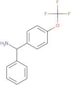 Phenyl[4-(trifluoromethoxy)phenyl]methanamine