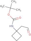 tert-Butyl N-[1-(2-oxoethyl)cyclobutyl]carbamate