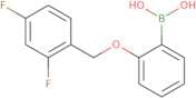 {2-[(2,4-Difluorophenyl)methoxy]phenyl}boronic acid