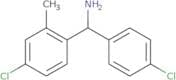 (4-Chloro-2-methylphenyl)(4-chlorophenyl)methanamine