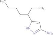 3-(Heptan-3-yl)-1H-pyrazol-5-amine