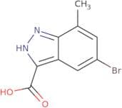 5-Bromo-7-methyl-1H-indazole-3-carboxylic acid