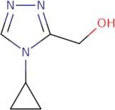 (4-Cyclopropyl-4H-1,2,4-triazol-3-yl)methanol