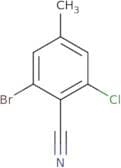 2-Bromo-6-chloro-4-methylbenzonitrile