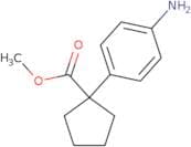 Methyl 1-(4-aminophenyl)cyclopentane-1-carboxylate
