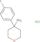 4-(4-Fluorophenyl)oxan-4-amine hydrochloride
