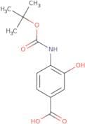 4-{[(tert-Butoxy)carbonyl]amino}-3-hydroxybenzoic acid