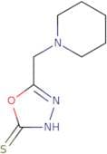 5-(Piperidin-1-ylmethyl)-1,3,4-oxadiazole-2-thiol