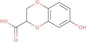 7-Hydroxy-2,3-dihydro-1,4-benzodioxine-2-carboxylic acid